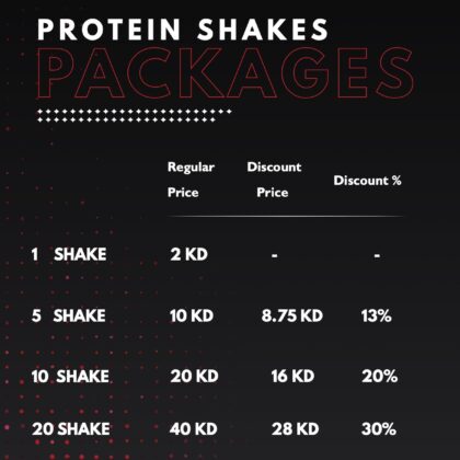 5 Shakes Package